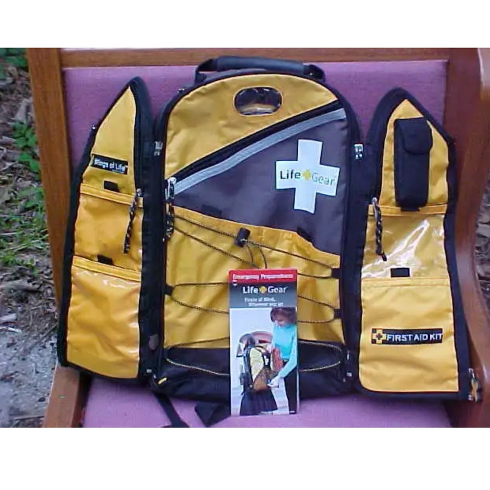 Life Gear Wings Of Life Emergency Supply Backpack Hiking Survival Rescue EMT